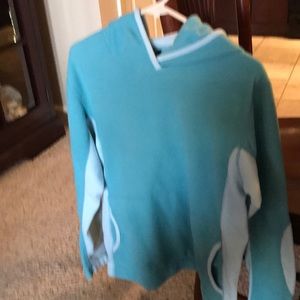 Patagonia women’s large fleece hoodie